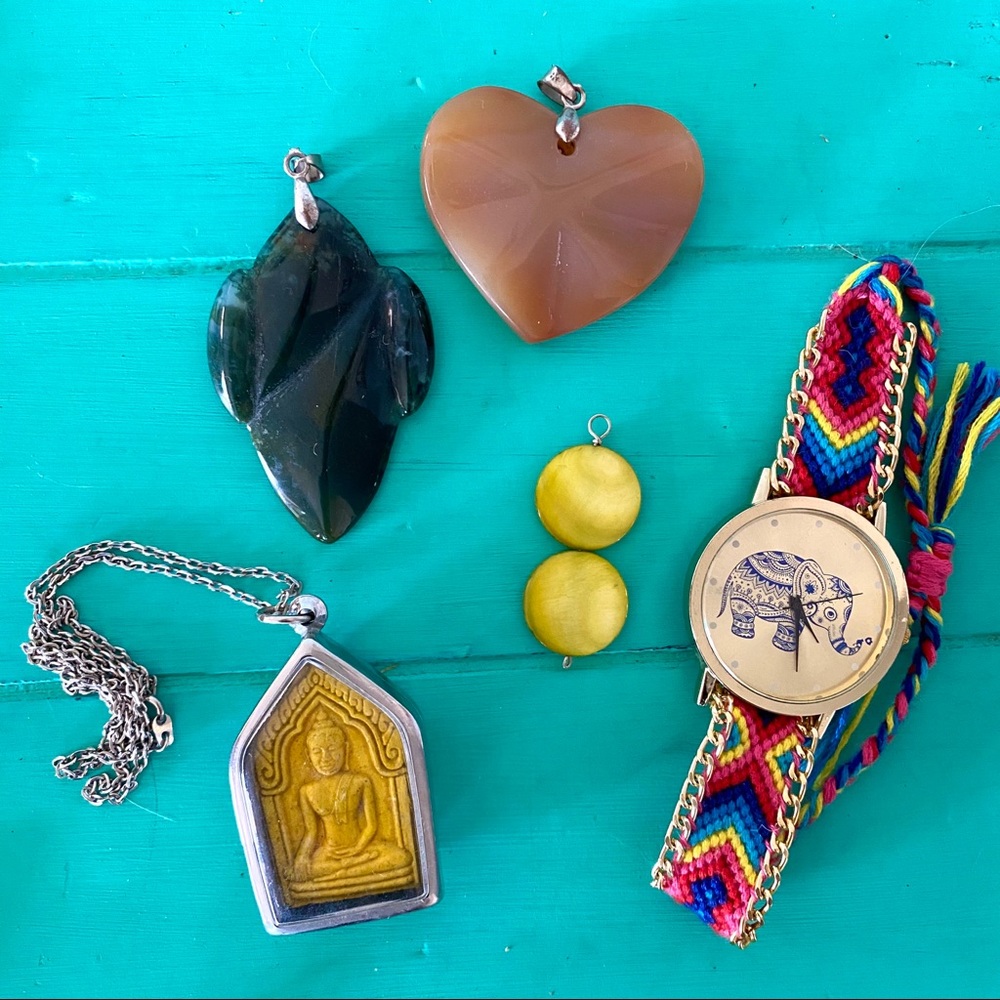 14-piece hippie/yogi jewelry bundle - Picture 3 of 6
